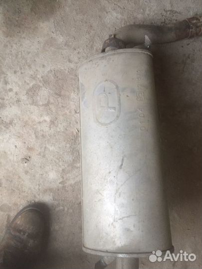 Глушитель audi 80 B3