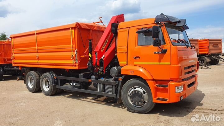 КАМАЗ 65115 с КМУ, 2024