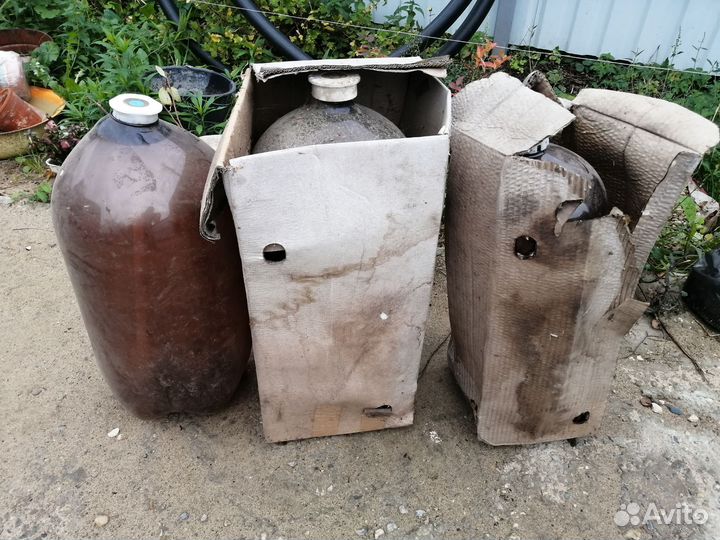 Большая поастиковая бутылка Кега Пэт 30 литров