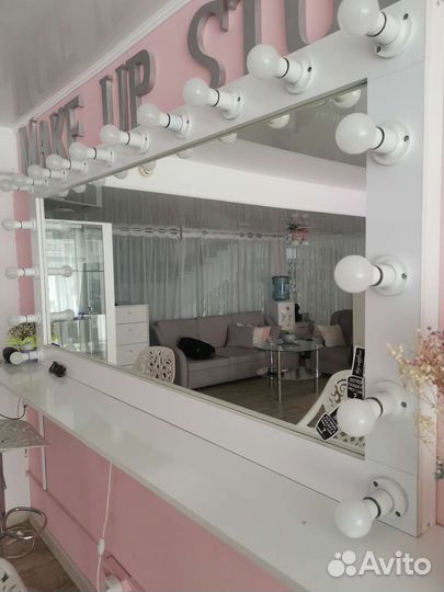 Зеркало с подсветкой бу