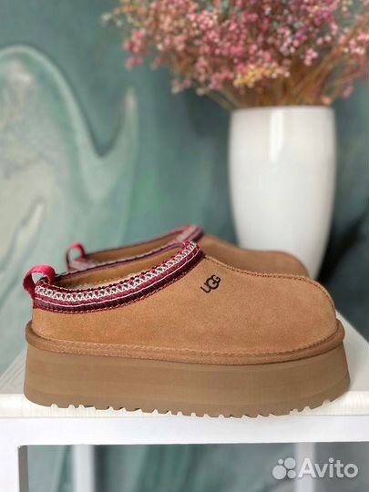 Угги на платформе UGG Tazz Chestnut без пятки