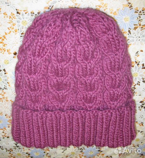 Новый комплект: шапка и снуд из пряжи пр-во Турция