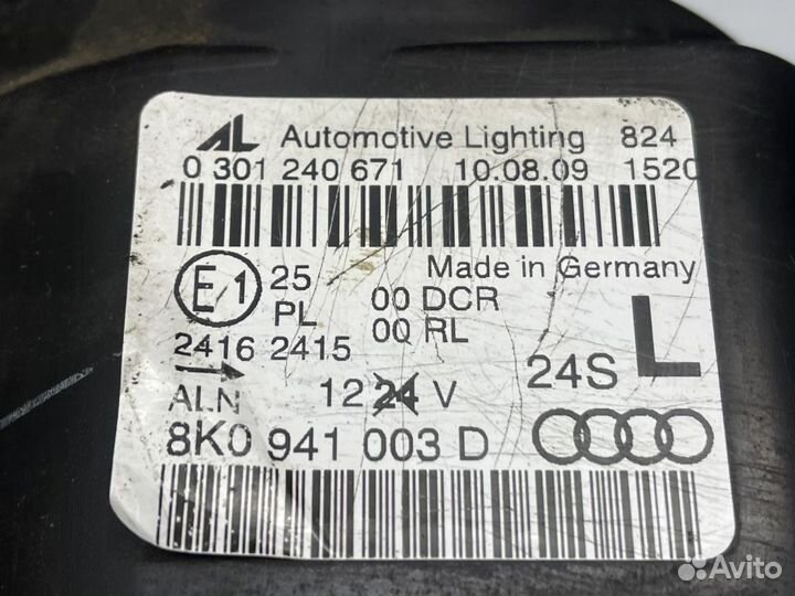 Фара левая Audi A4