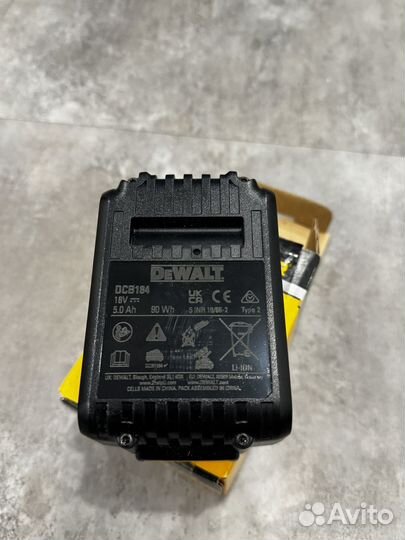 Аккумулятор dewalt 18v 5ah