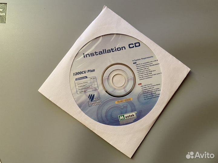 Сканер Bear Paw 1200CU Plus