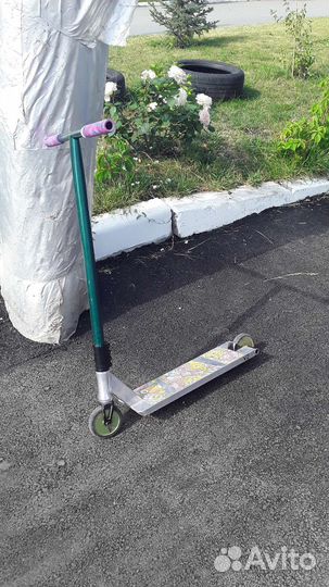 Трюковой самокат на запчасти