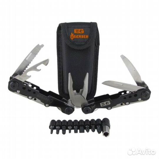 Мультитул черный gerber (A201B)