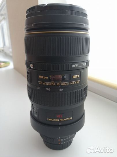 AF-VR Nikkor 80-400mm 1:4,5-5,6D