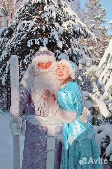 Дед мороз и снегурочка