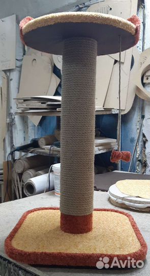 Когтеточка с лежанкой