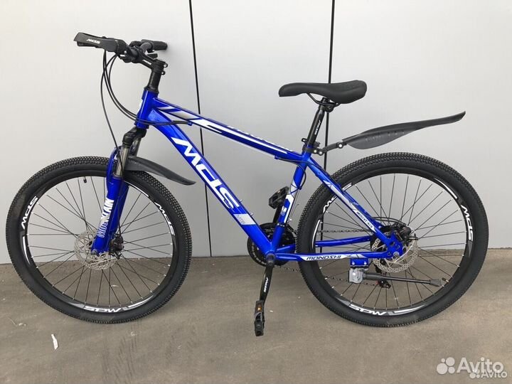 Скоростной велосипед Синий новый