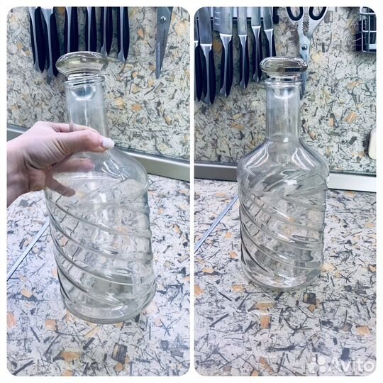 Графин с пробкой и салатницы (конфетница ) СССР