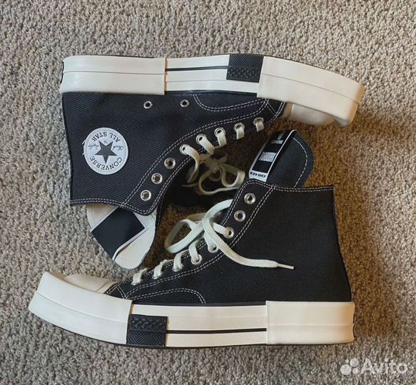 Кеды Rick Owens x Converse drkshdw