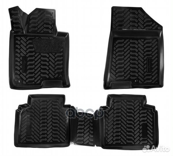 Ковры в салон (3D с подпят.) для Kia Optima (16