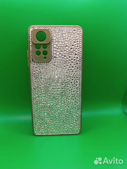 Чехол redmi note про 11 со стразами