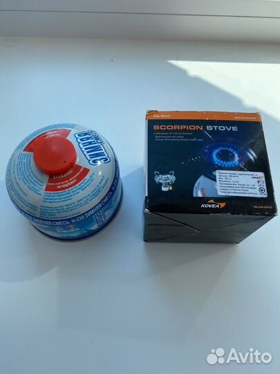 Горелка газовая туристическая кв-0410 kovea