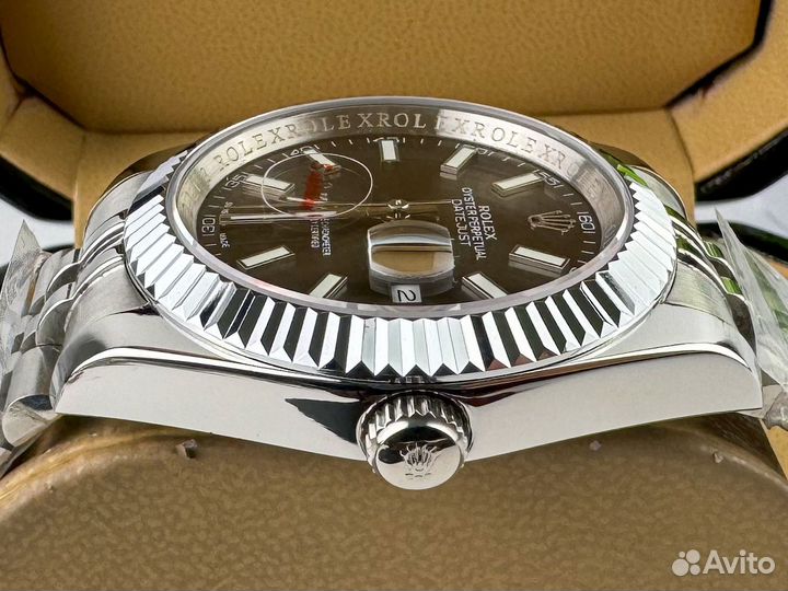 Часы Rolex datejust 41mm новые серые
