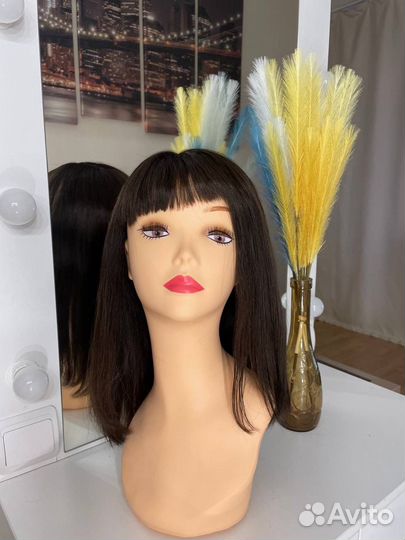 Накладка из натуральных волос