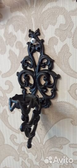 Куса литьё Настенный Подсвечник 1980 СССР