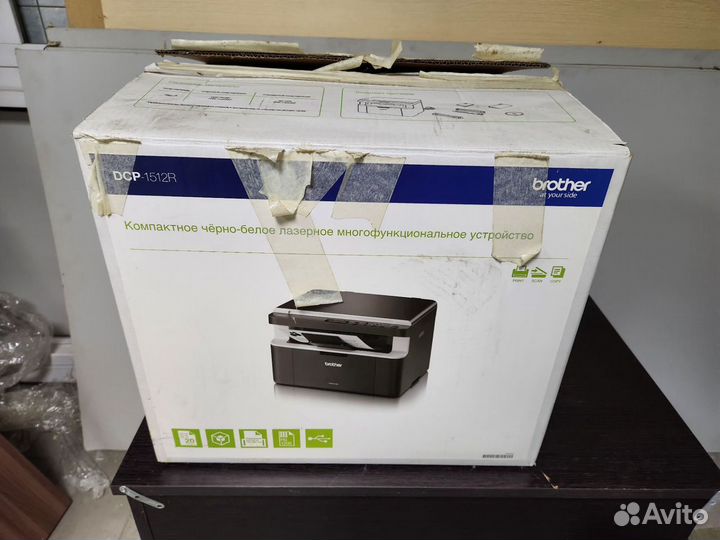 Мфу Brother DCP-1512R Принтер/ Сканер/ Копир: A4