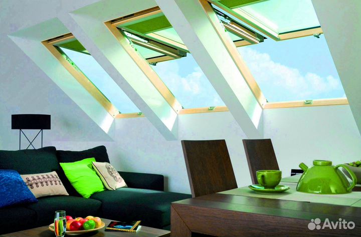 Мансардное окно Veluxe