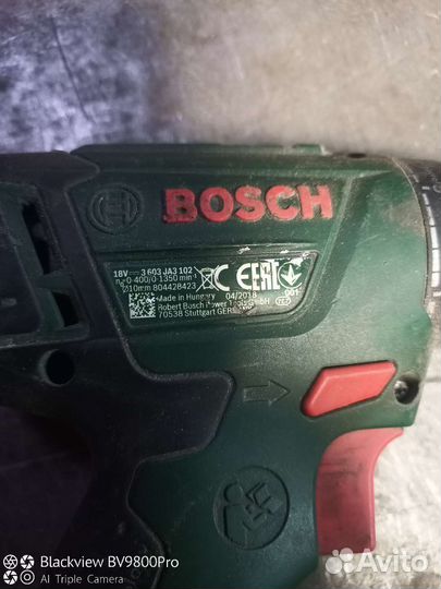 Шуруповерт bosch 18v бу