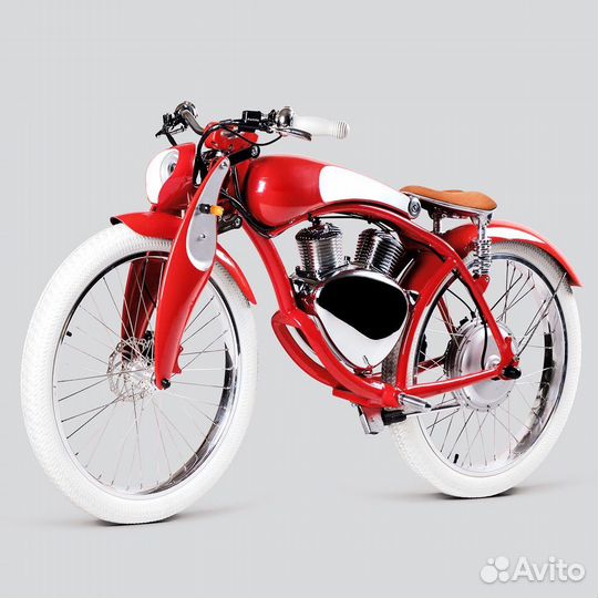 Винтажный электробайк Munro