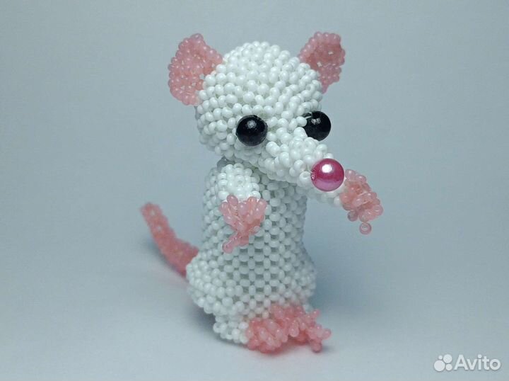 Амигуруми игрушки из бисера, больше в обьявлении