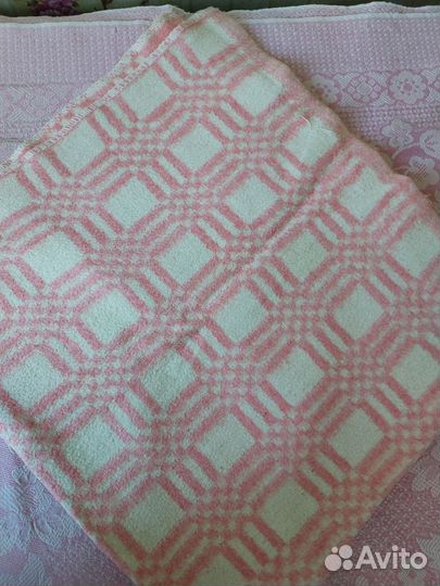 Одеяло байковое СССР детское новое