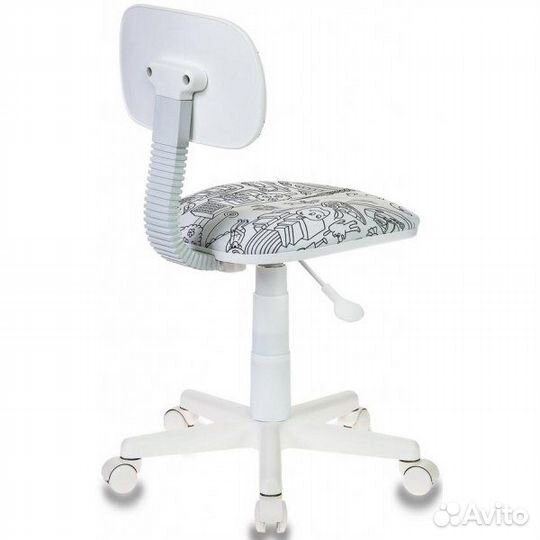 Компьютерное кресло Бюрократ CH-W201NX / PS белое