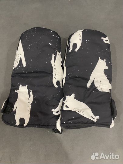 Муфты варежки краги leokid