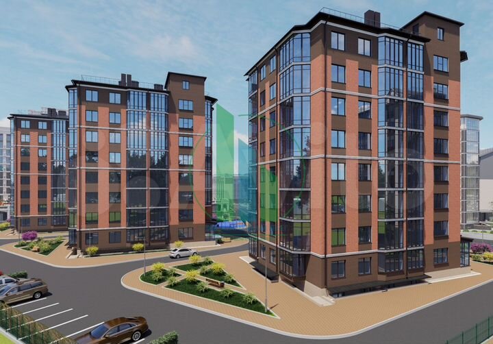 1-к. квартира, 46,9 м², 7/8 эт.