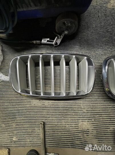 Решетка радиатора бмв bmw x5 f15 ноздри