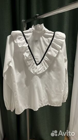 Рубашка блузка на линейку, праздничная, 164