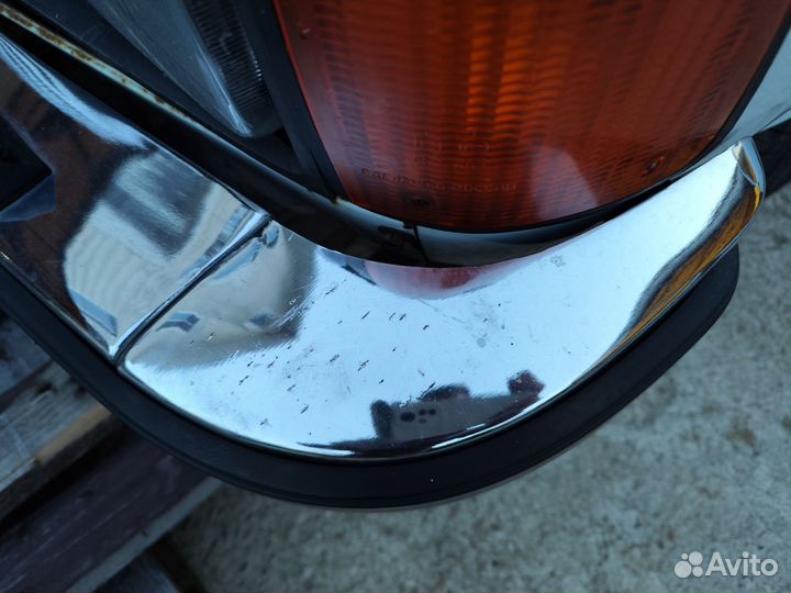 Бампер передний газ 3102 с омывателями