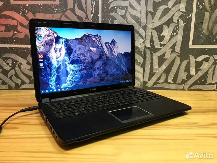 Шустрый ноутбук DNS Intel/GeForce/6gb/SSD