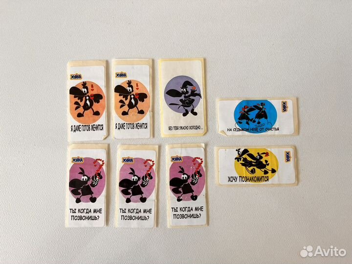 Наклейки из 90х приколы анекдоты Масяня