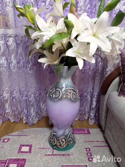 Ваза напольная керамическая