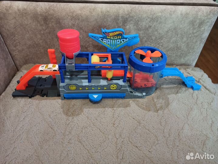 Hot wheels автомойка детская