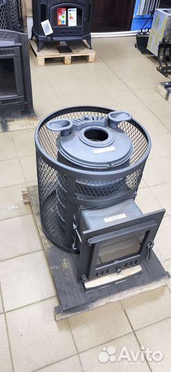 Печь для бани Гефест Искандер зк 25 М Ураган