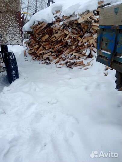 Дрова березовые колотые