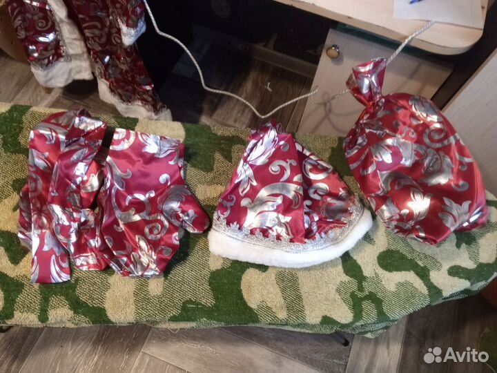 Костюм деда мороза детский