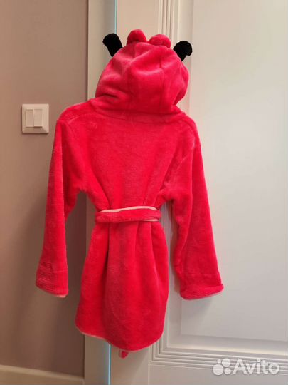 Детский махровый халат 120 см