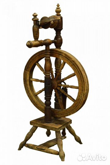 Прялка деревянная старинная