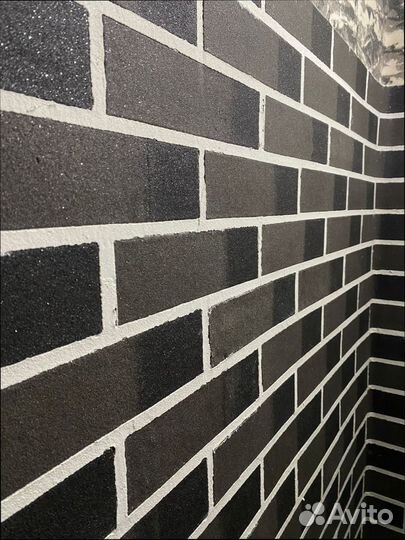 Гибкий кирпич на сетке