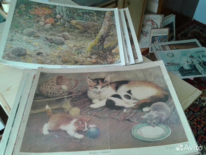 Картины-учебно-наглядное пособие для детских садов