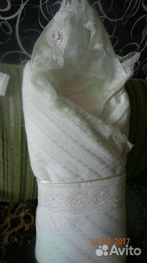 Конверт на выписку весна