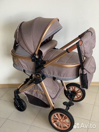 Коляска 3 в 1 трансформер (новая) LuxMom