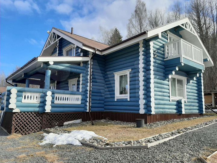 Коттедж 224 м² на участке 100 сот.