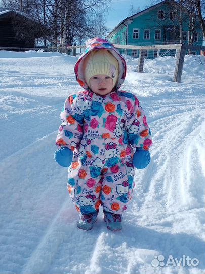 Зимний комбинезон huppa